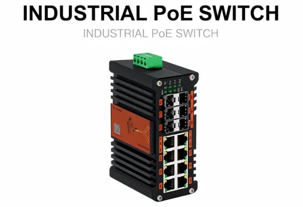 Sfp+ 10G Managed Switch 8 Port - Industriële L2+ beheerde PoE-switch met 8