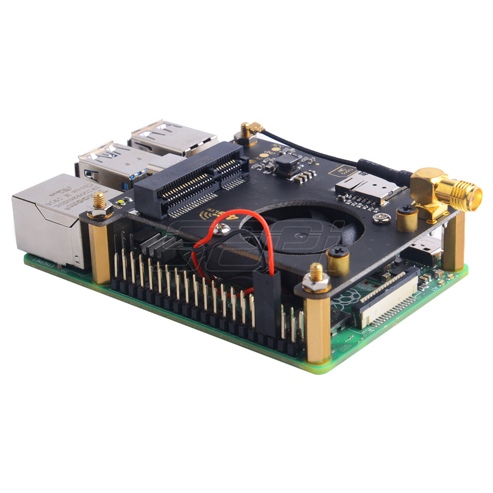 52Pi Raspberry Pi 3G 4G Hoed U - Deskpi Super6C recensie en prijs